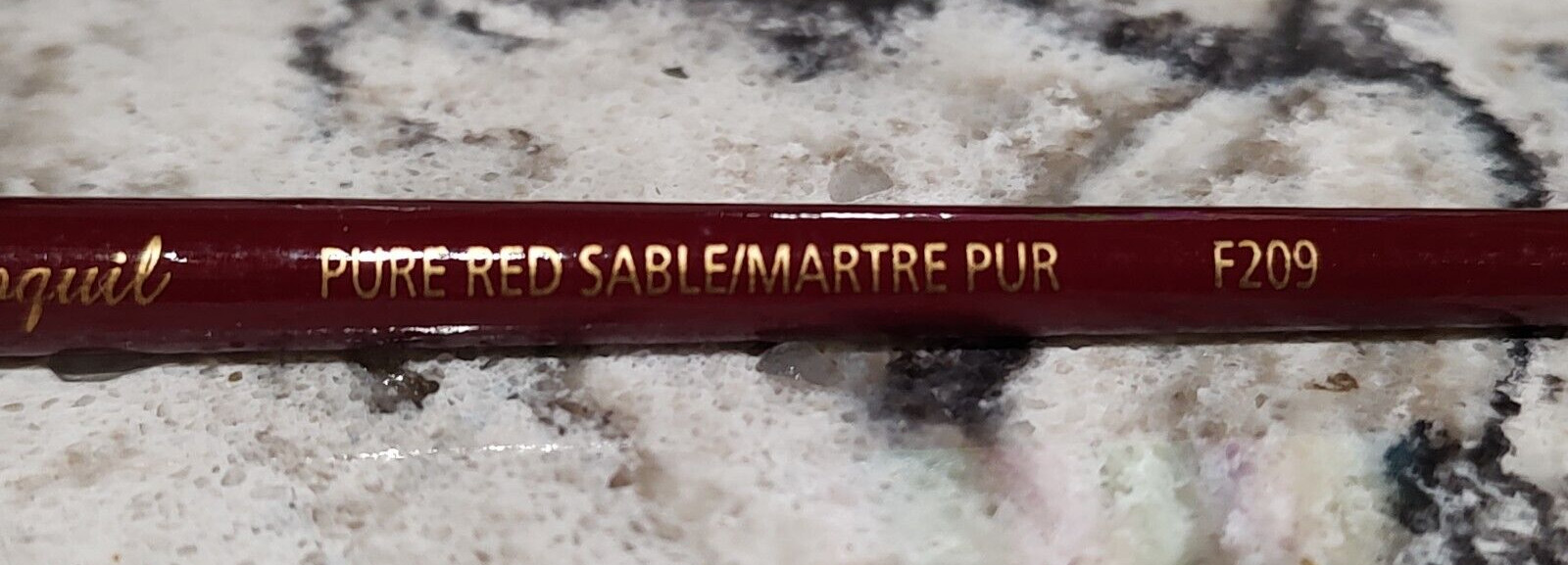 FLOQUIL PAINT BRUSH – 4 PURE RED SABLE – MADE IN THE USA – F209