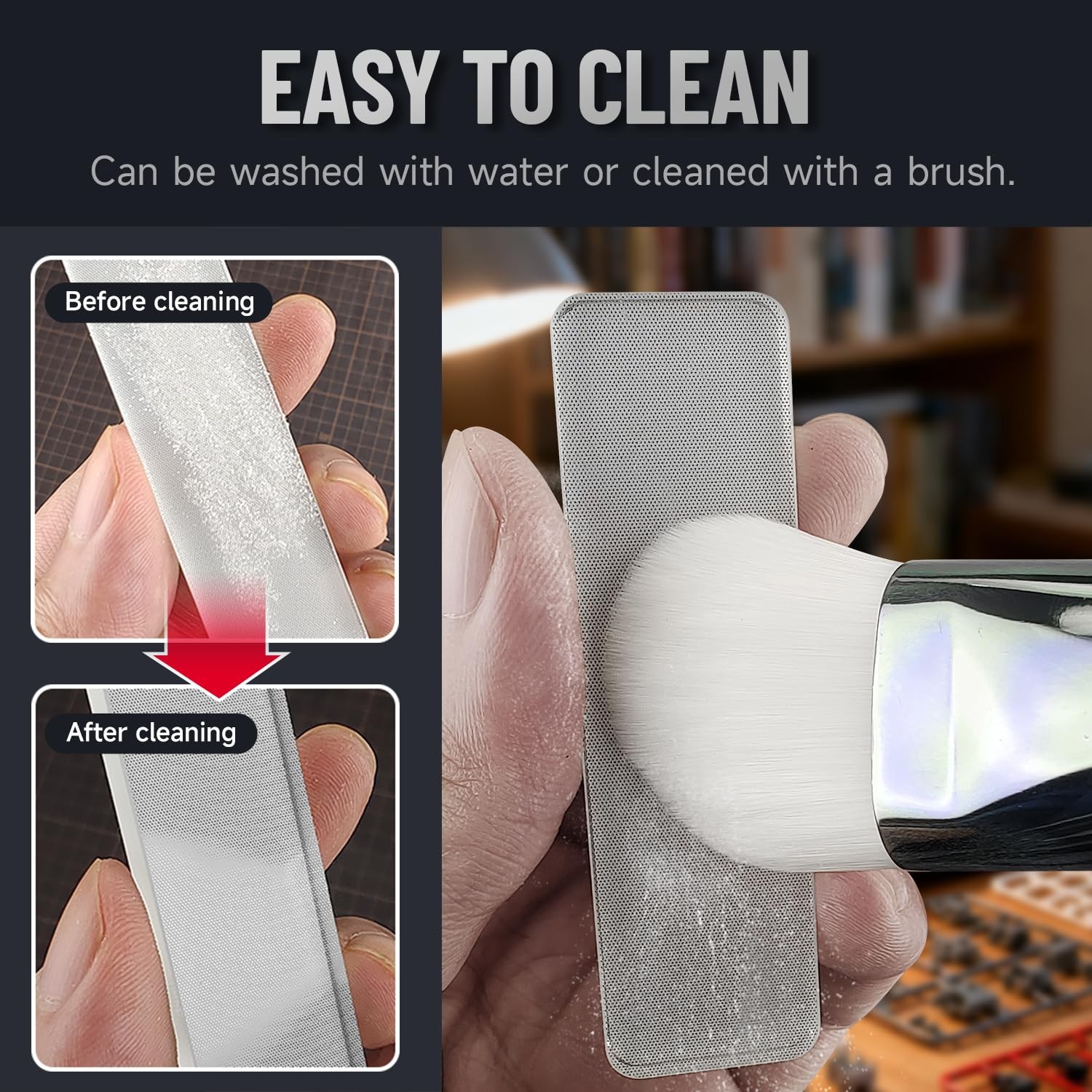 Hobby Model Polishing Tools 2 PCS, Precision Glass Polishing Files #600-800 G…