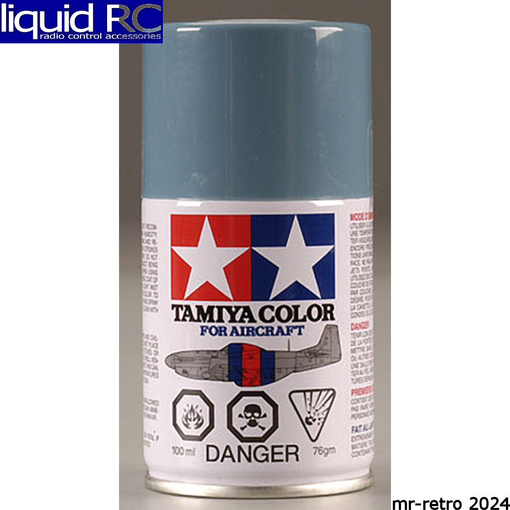 Tamiya USA TAM86519 Aircraft Spray AS-19 Intermediate BL Acrylic