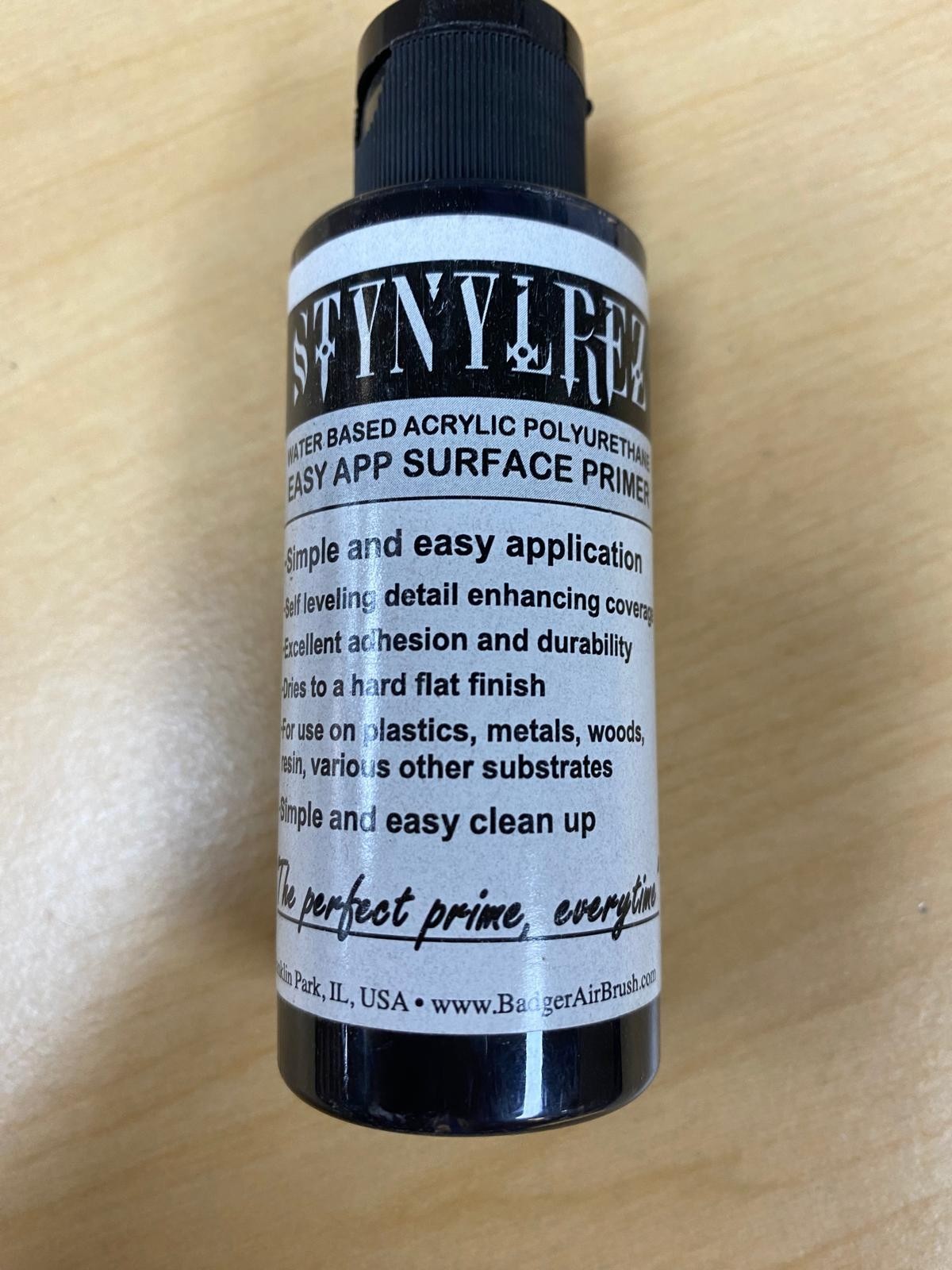 Stynylrez SNR-203 Black Primer 2oz