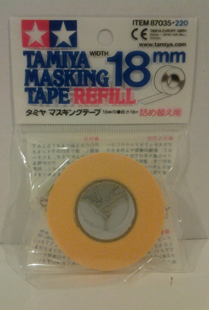Tamiya masking tape 87035,18mm refill.