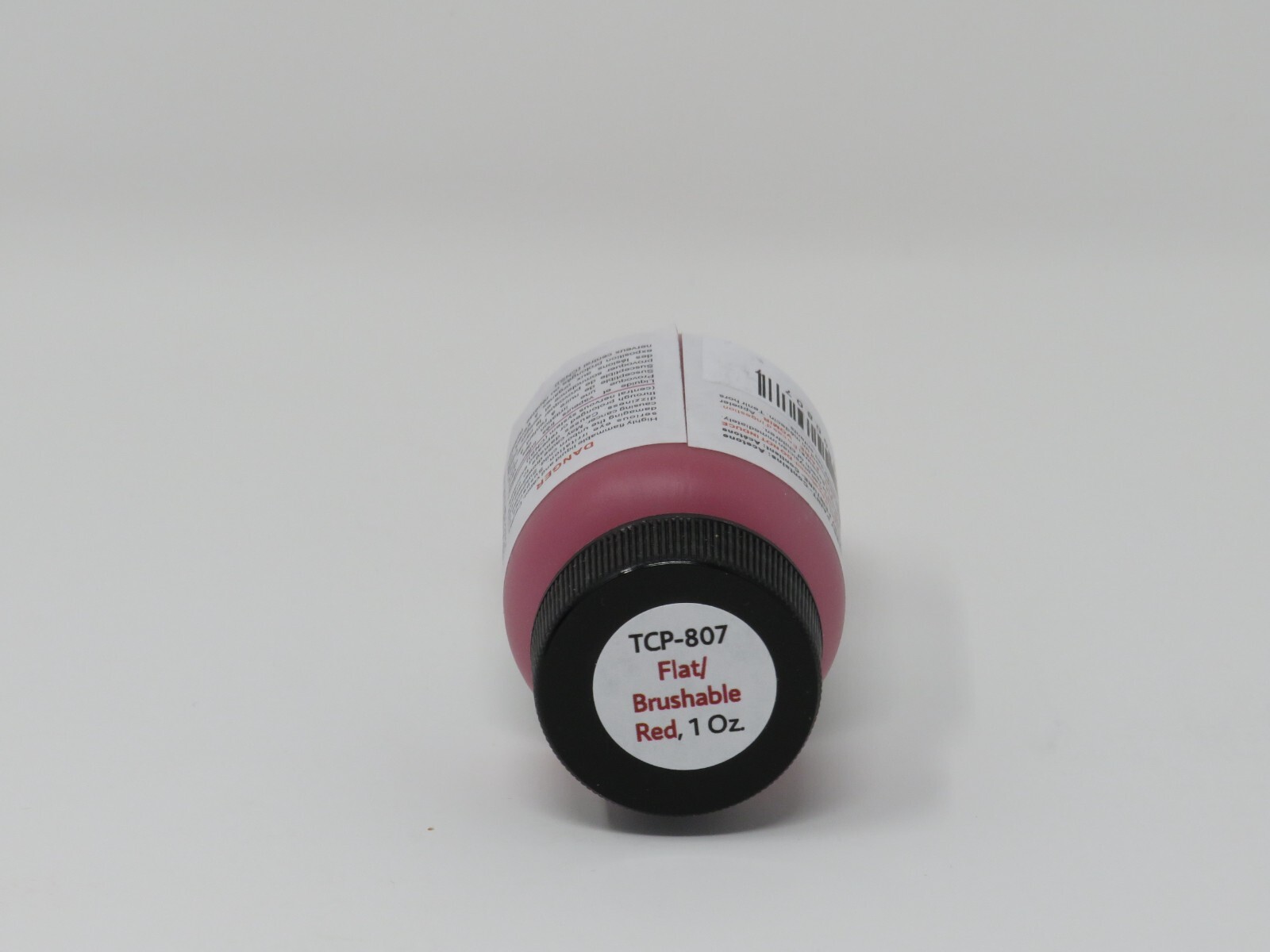 Tru-Color Paint 807 Signal Red Flat Brushable Model Railroad Color 1 oz