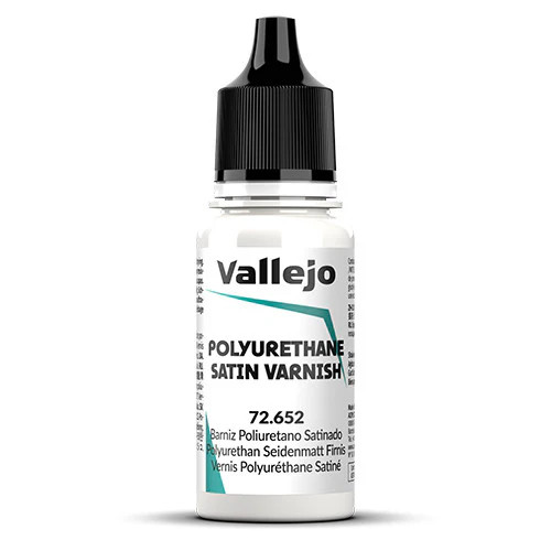 Vallejo Game Color 72.652 Polyurethane Satin Varnish 18ml