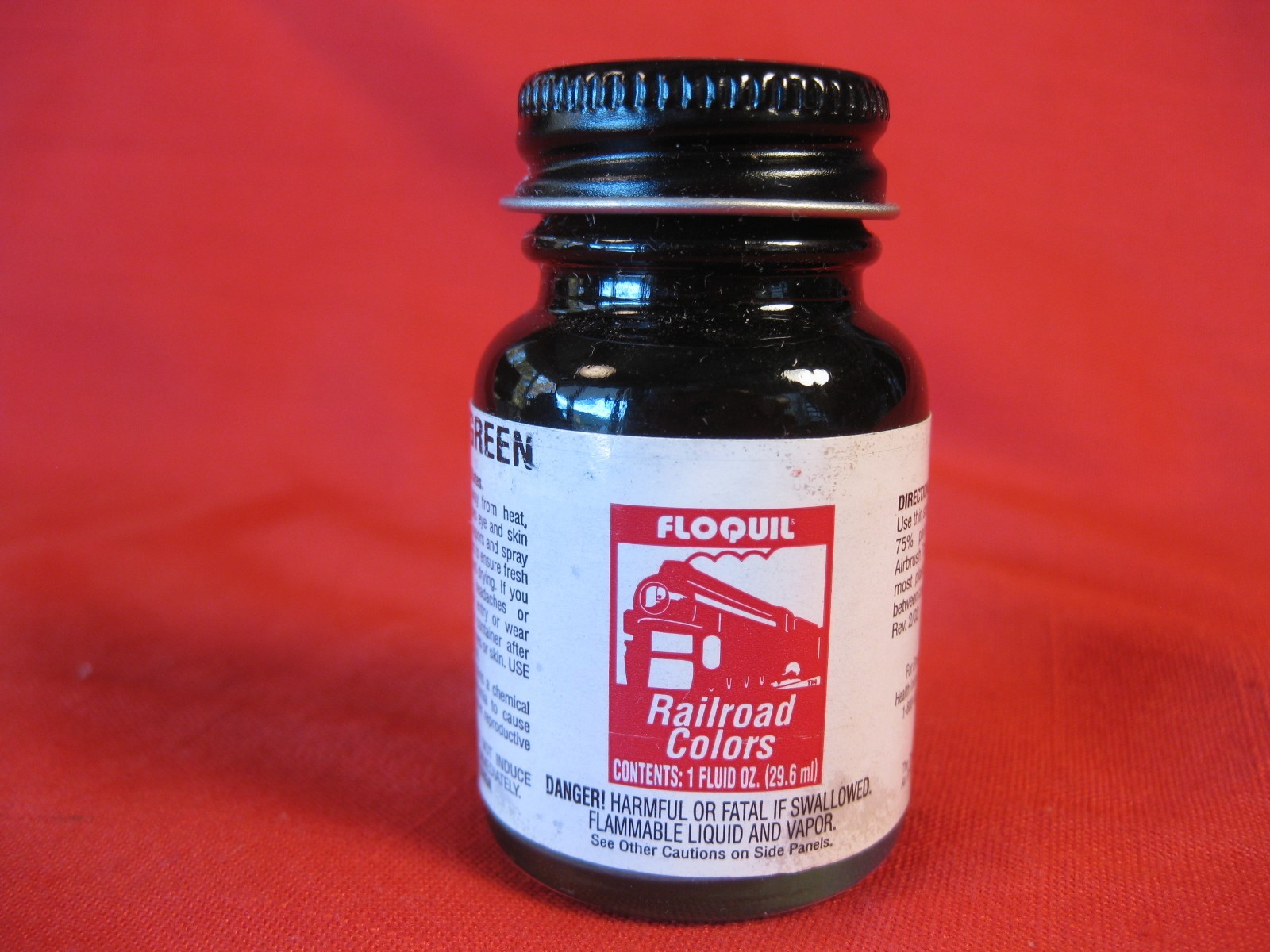 FLOQUIL MODEL RAILROAD PAINT 1 OZ NEW OLD STOCK NEVER OPENED