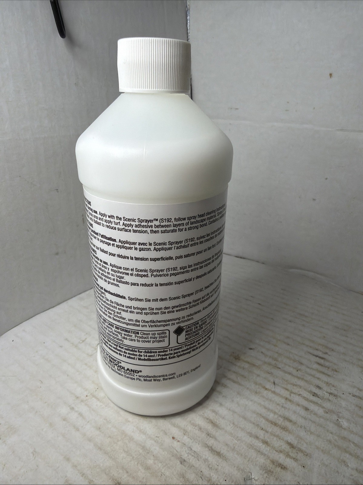 Woodland Scenics Scenic Cement Adhesive S191 New Sealed Lm