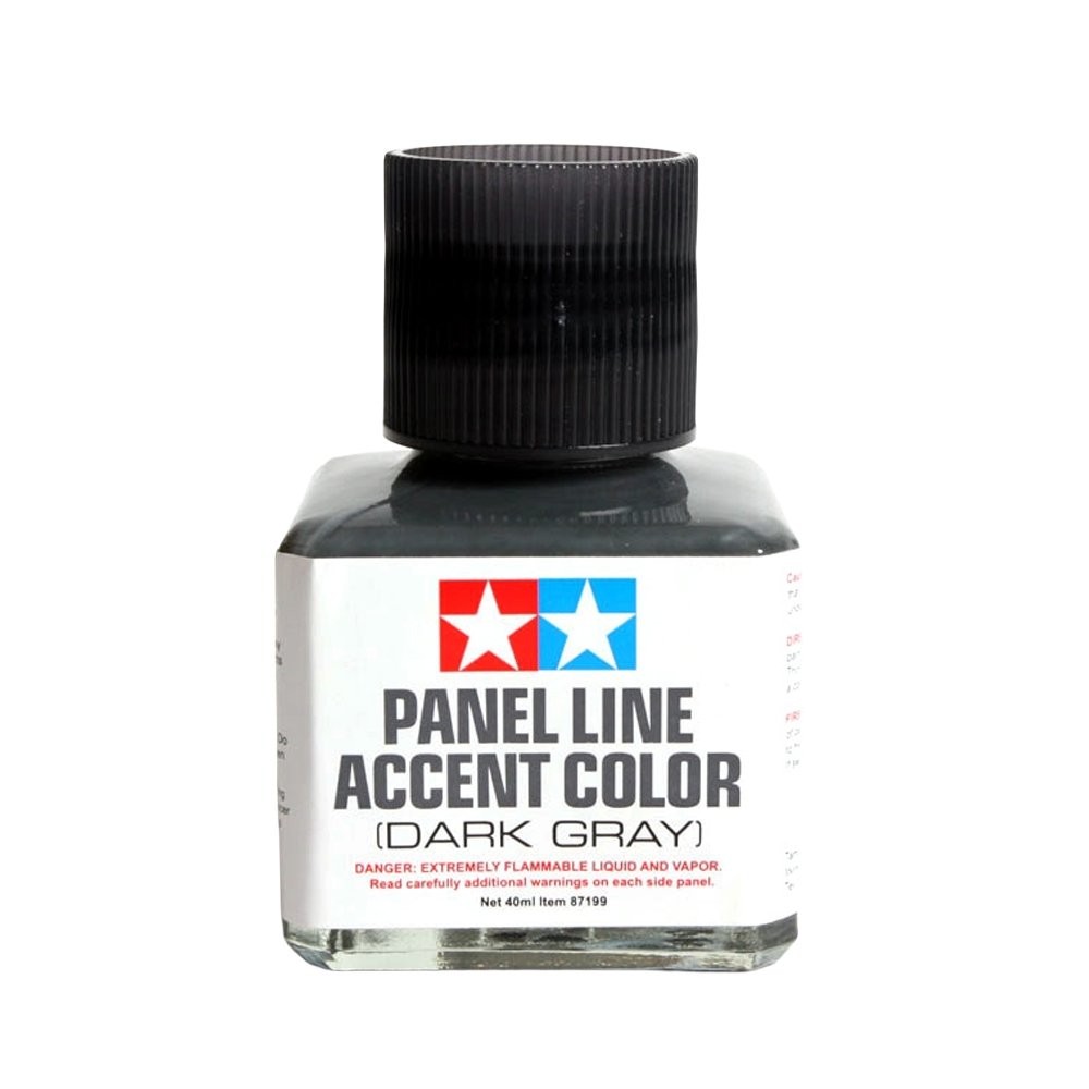 Tamiya Panel Line Accent Color Dark Gray