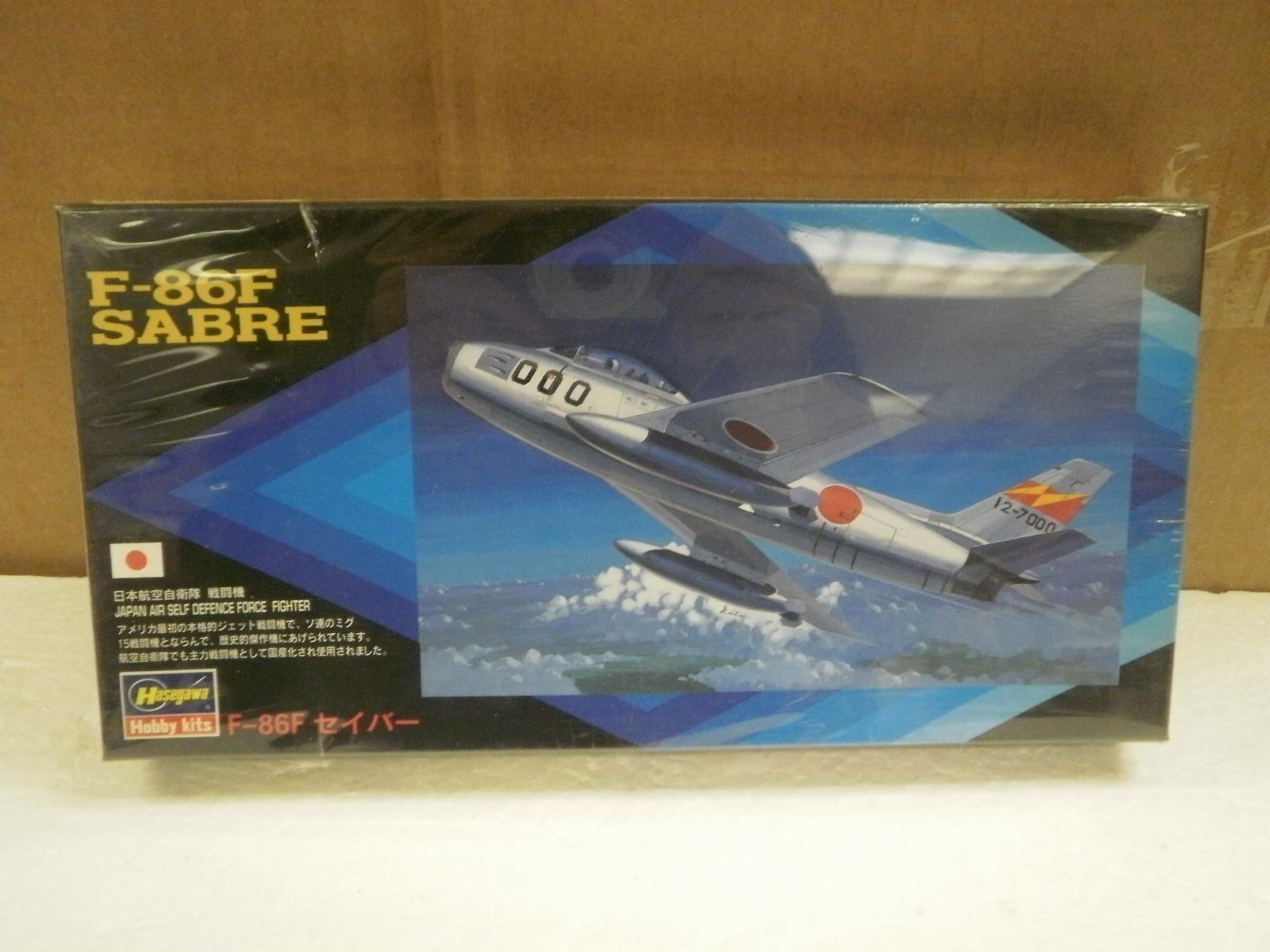 NEW MODEL- HASEGAWA HOBBY KITS- 00010 F-86F SABRE- 1:72- NEW- W52