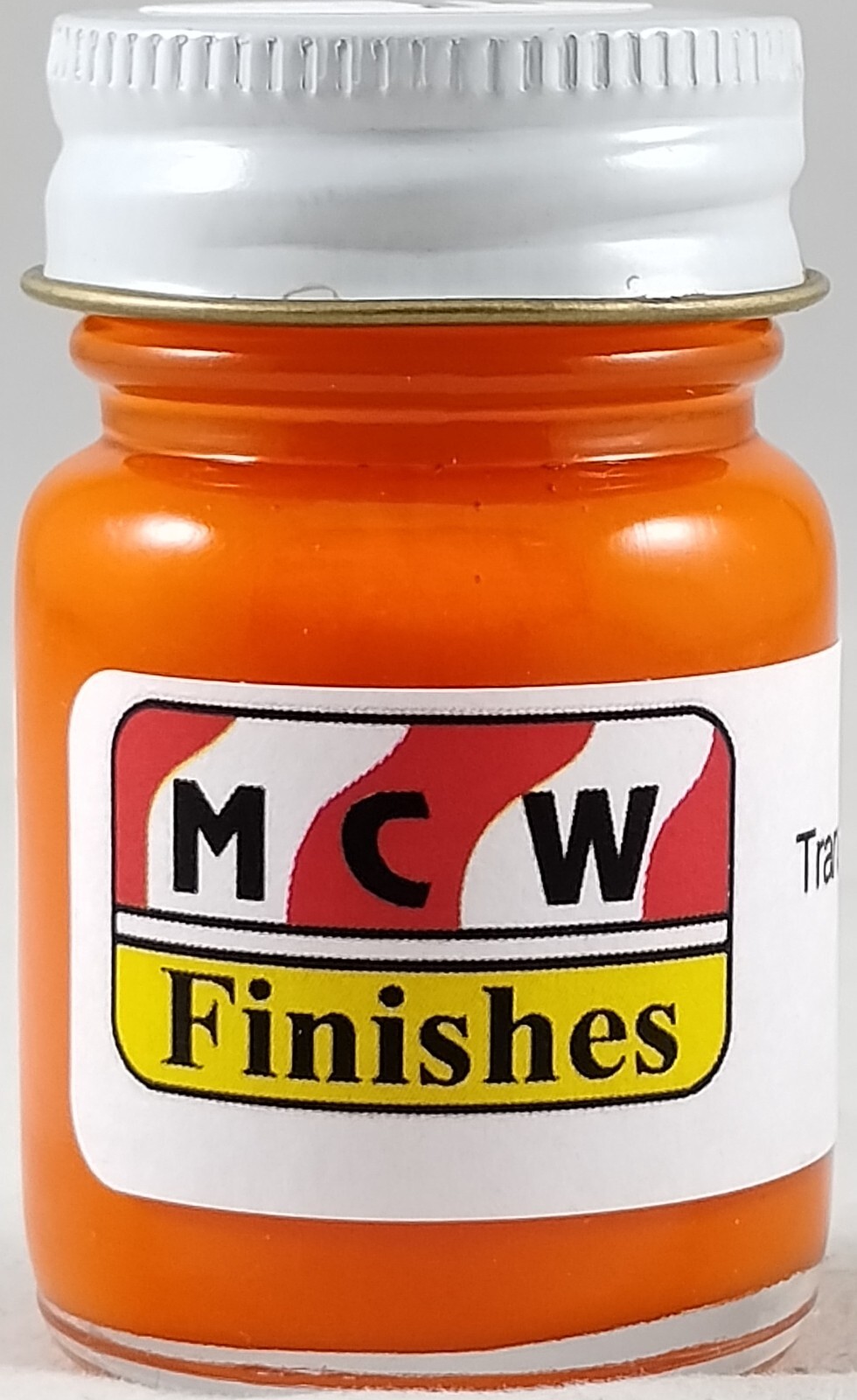 MCW Finishes Transparent Orange Enamel Model Paint for Auto, Military, Aircraft