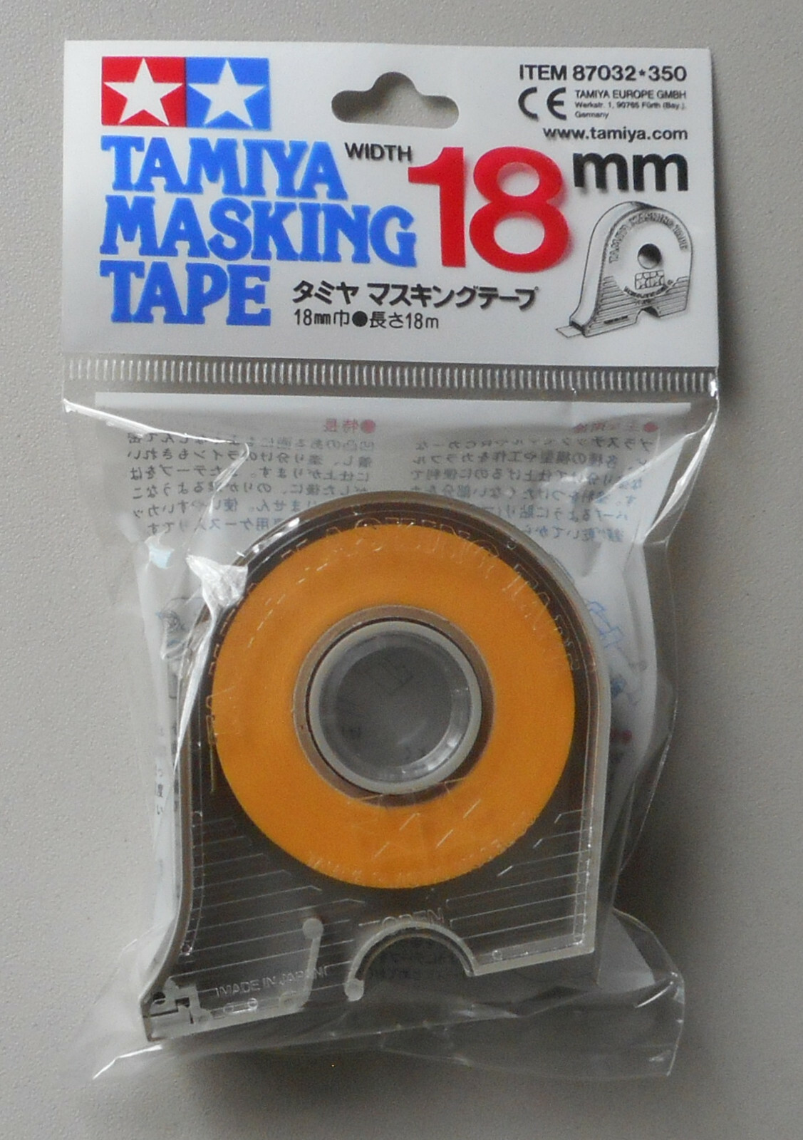 18 MM MASKING TAPE TAMIYA MODEL ACCESSORY 87032