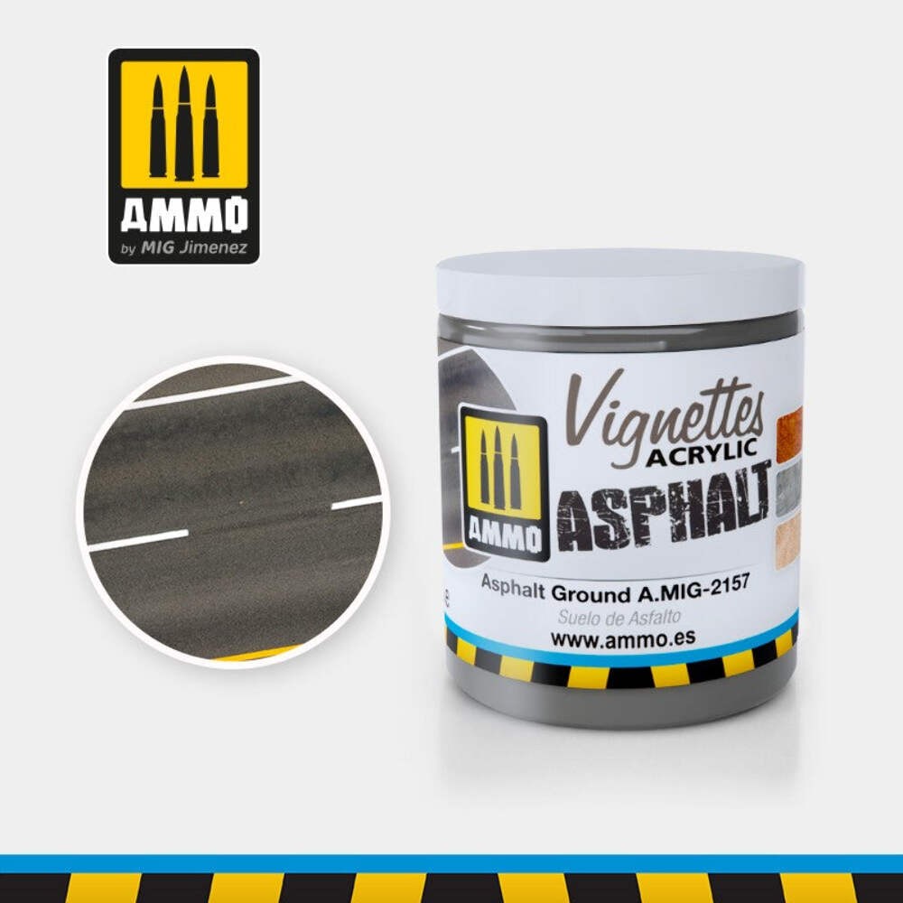 AMMO by Mig 2157 Asphalt Ground (100ml)