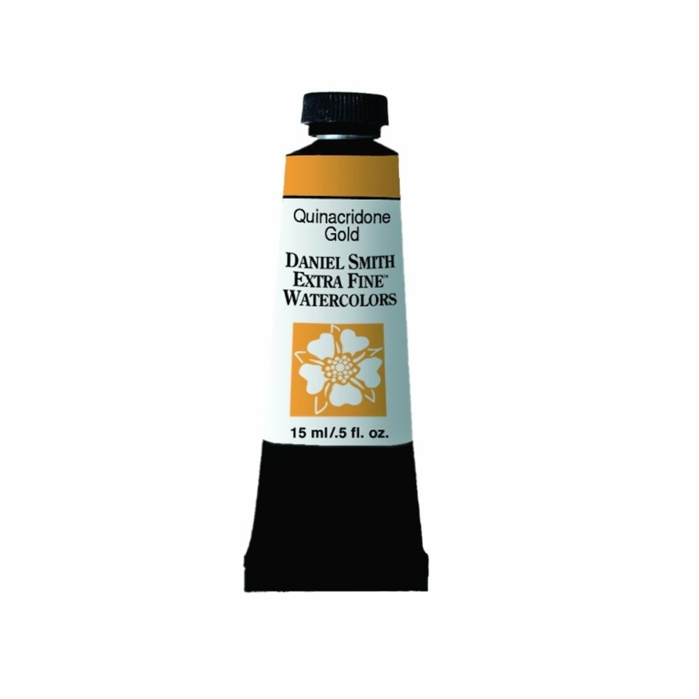 Daniel Smith Extra Fine Watercolor 15ml Paint Tube Quinacridone Gold