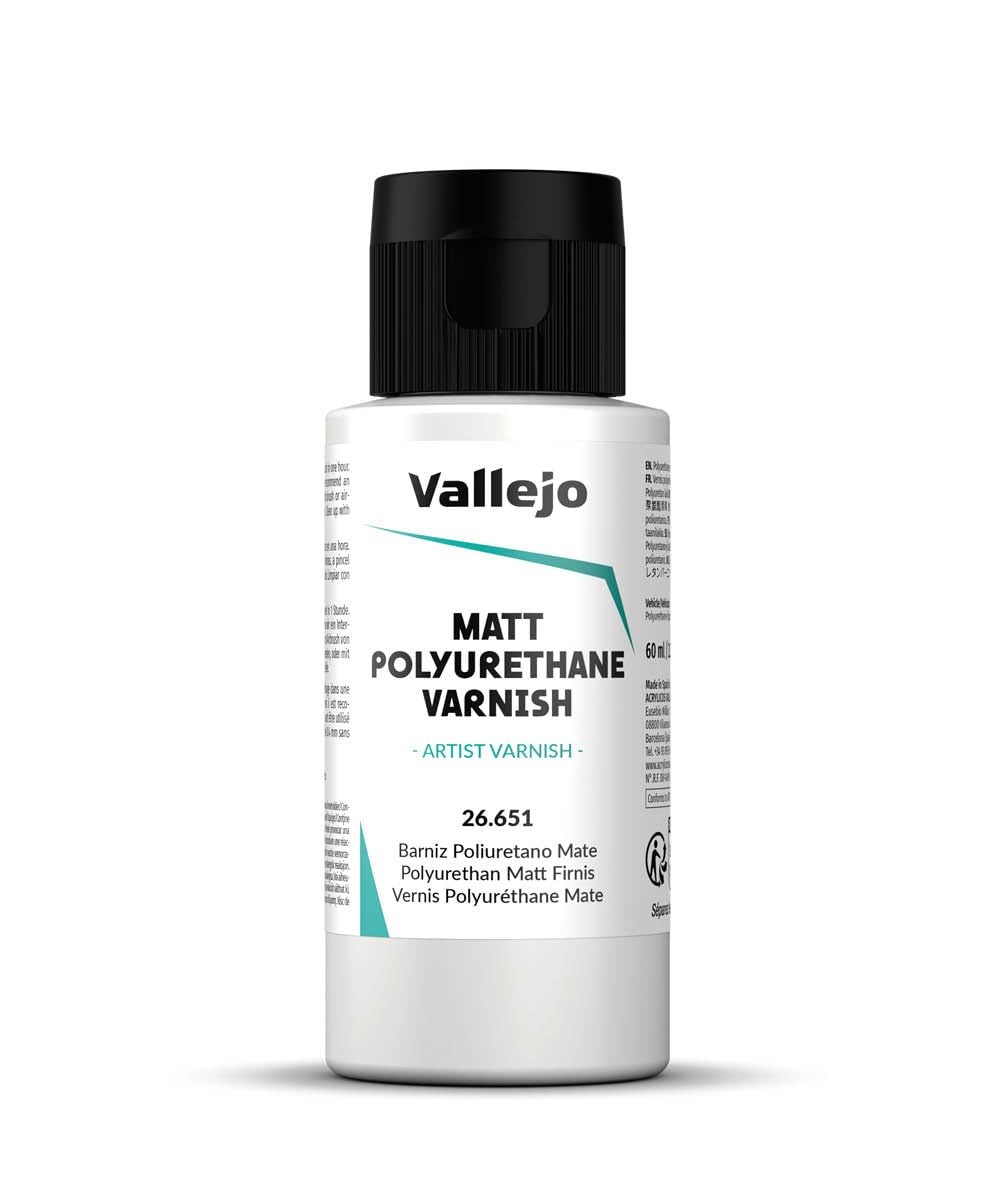 Vallejo – Polyurethane Varnish | Matt Finish 60 ml. (2.02 fl.oz.) |