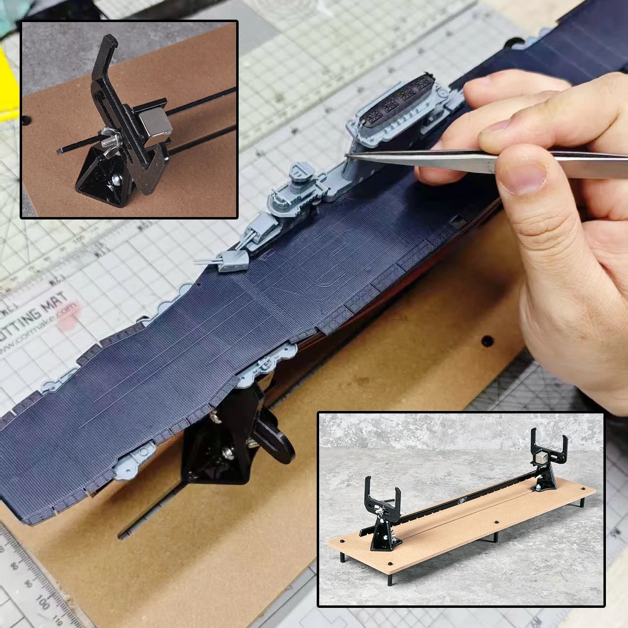 ships model Building Berth jig Assemble scale model kit making tool adjustable D