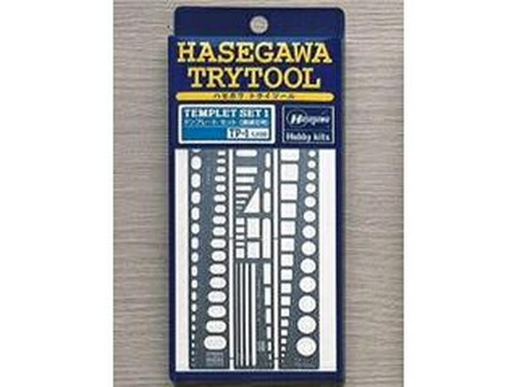 Hasegawa Template Set (Straight Ruler) TP1