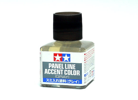 TAMIYA Model Paints & Finishes Panel Line Accent Color Grey 87133