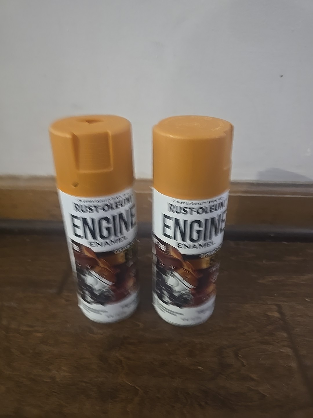 2x Rust-Oleum 257388 Engine Enamel Spray 11 Ounce – Metallic Copper