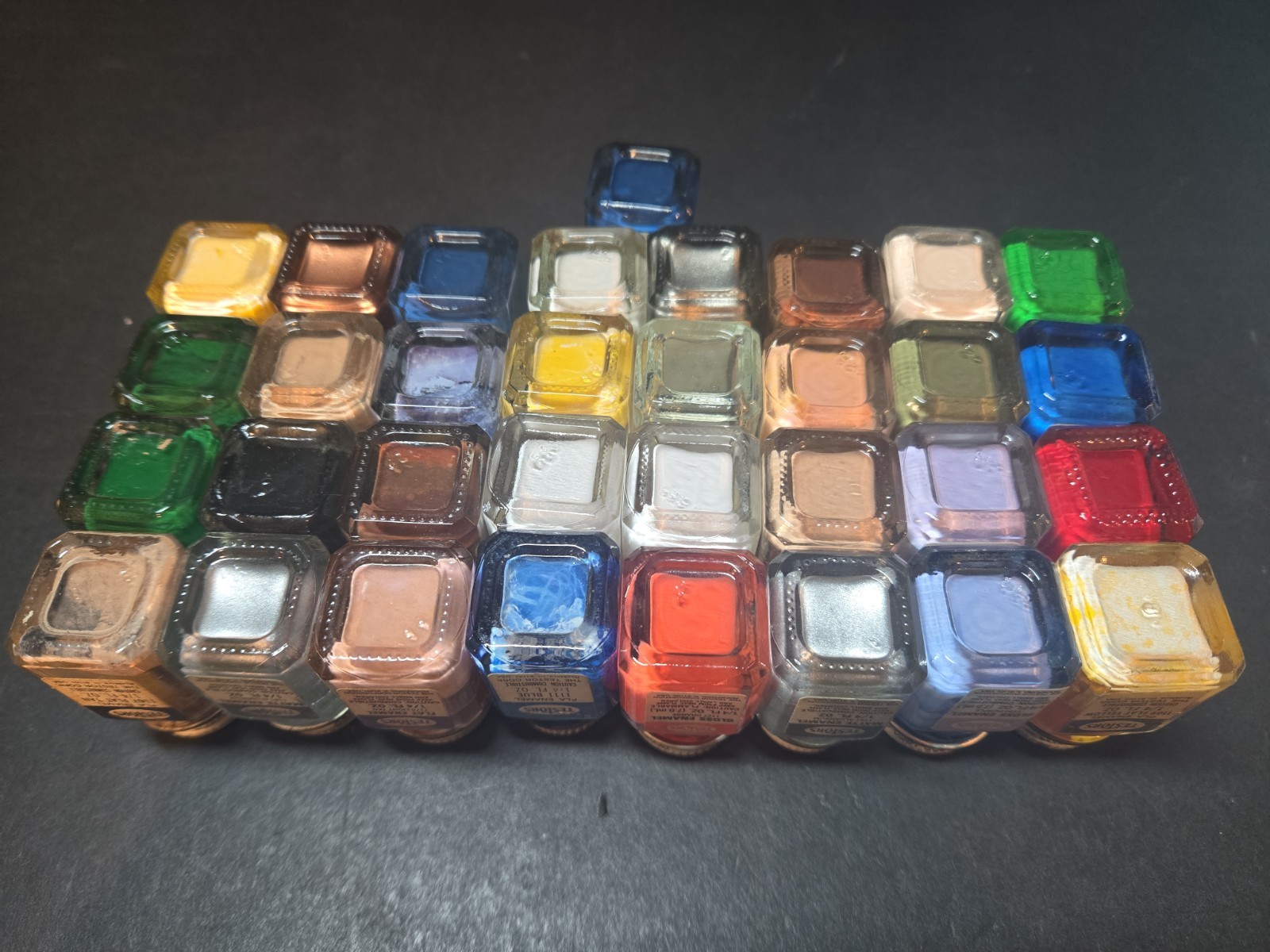 ACF Vintage Testors Enamel Paint 33 Pack Various Colors! See Details! US Seller