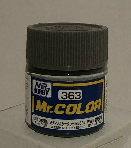 Gunze Sangyo Mr Color C-363, Medium Sea Gray, BS 635.