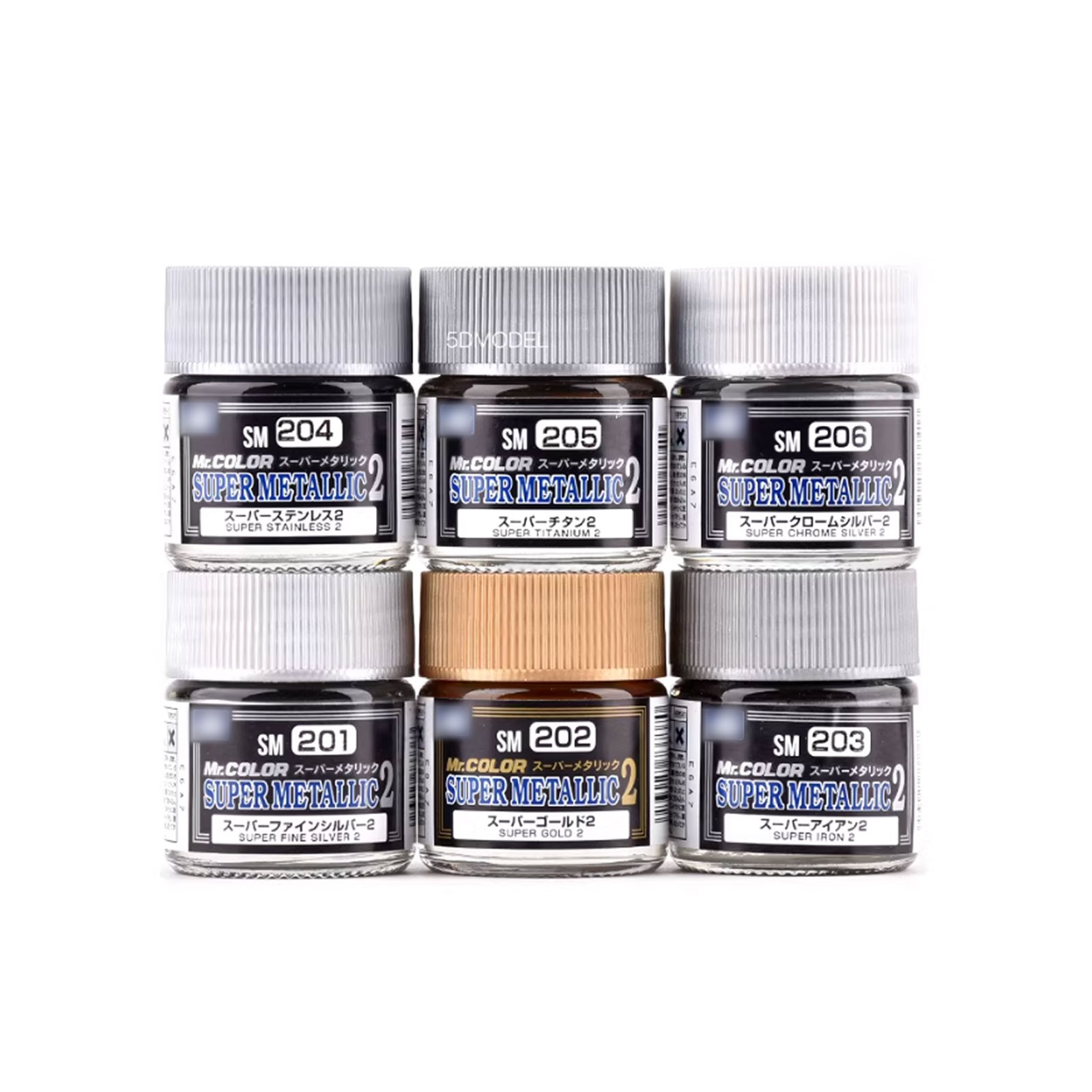 Mr.Hobby SM201~SM212 Mr.Color Super Metallic Color Model Paint 10ML 1