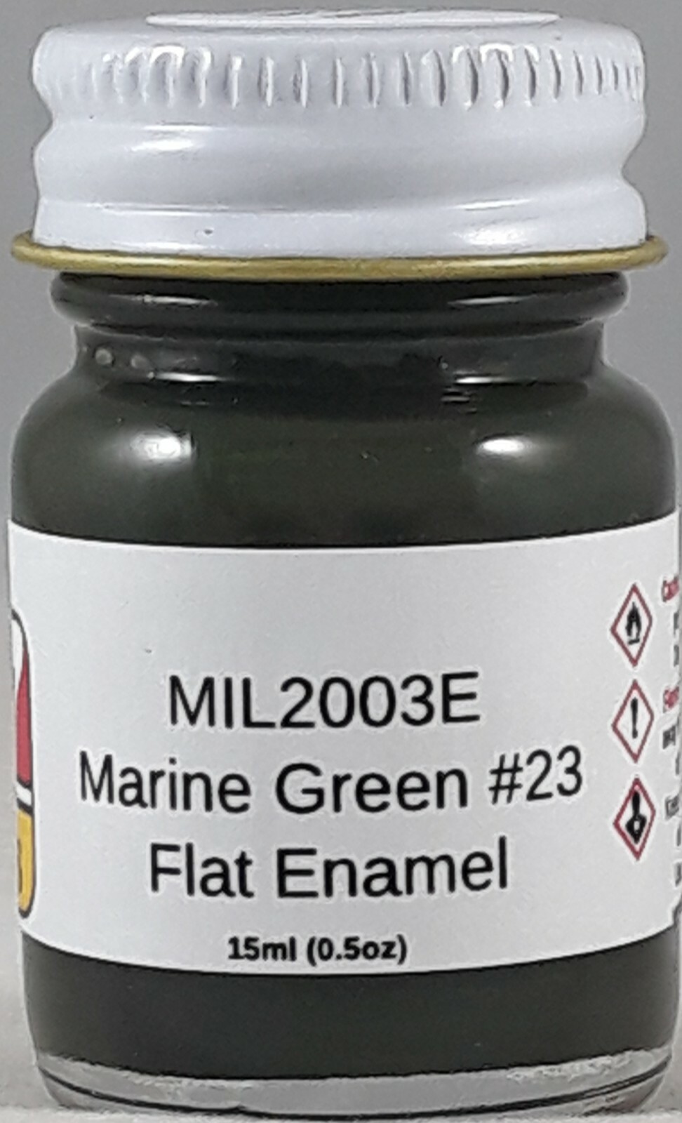 MCW Finishes MIL2003E Marine Green #23 Flat Enamel Model Paint for Military
