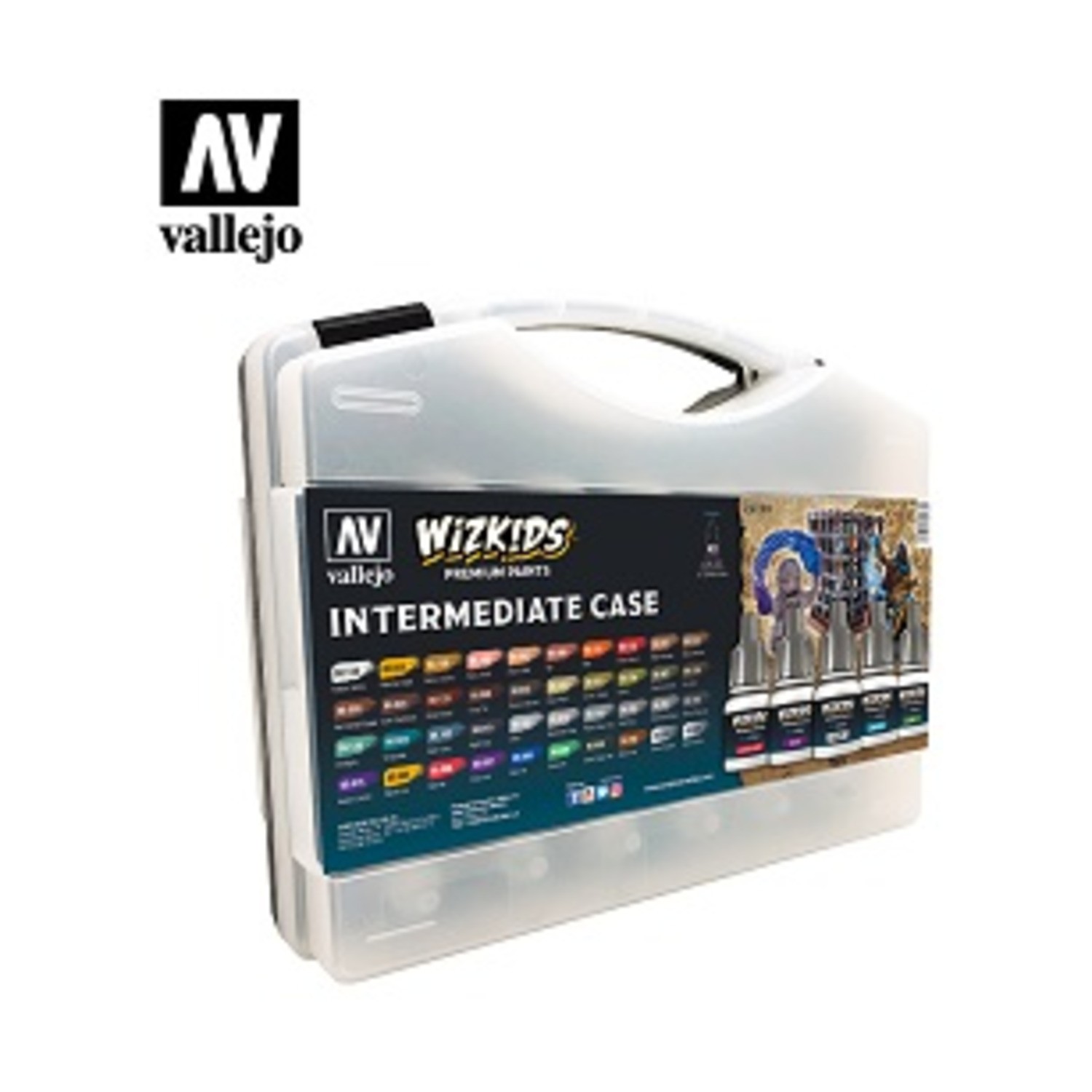 Vallejo Paint Intermediate Case New