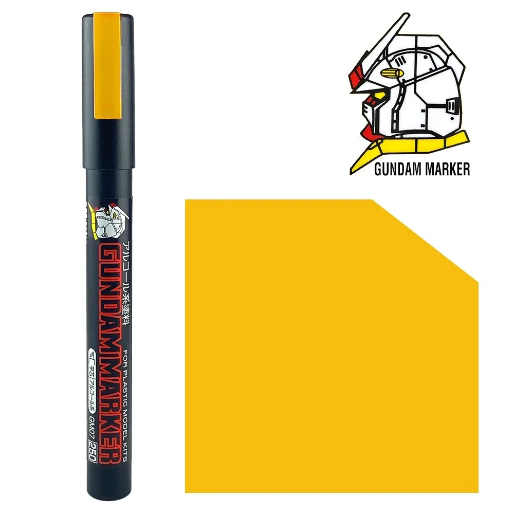 Yellow Gundam Marker GM08 250 Bandai Mr Hobby