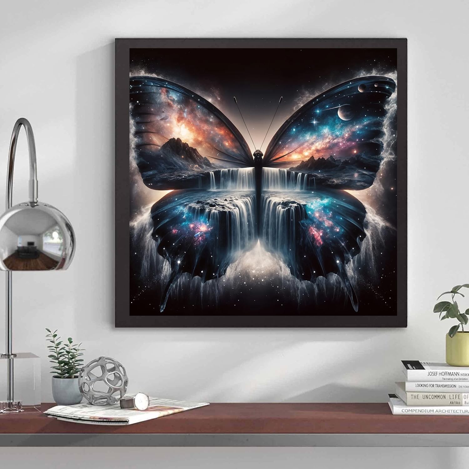 Diamond Art Kits for Adults – Butterfly Diamond Painting Kits for Adults Beginn.