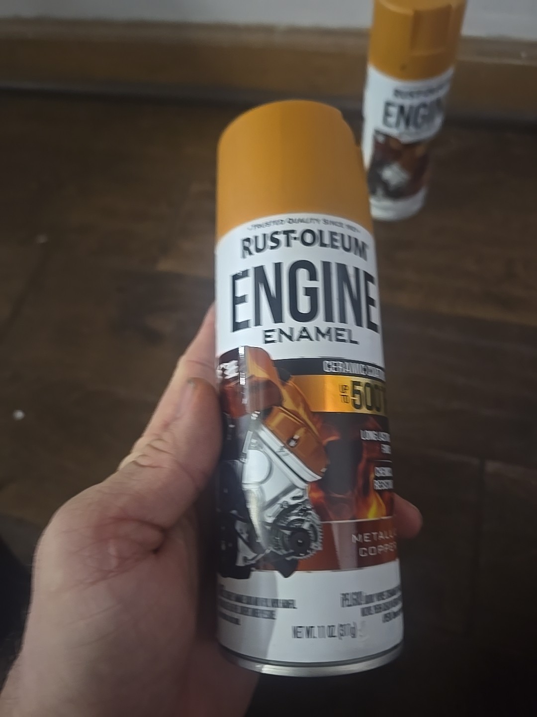 2x Rust-Oleum 257388 Engine Enamel Spray 11 Ounce – Metallic Copper