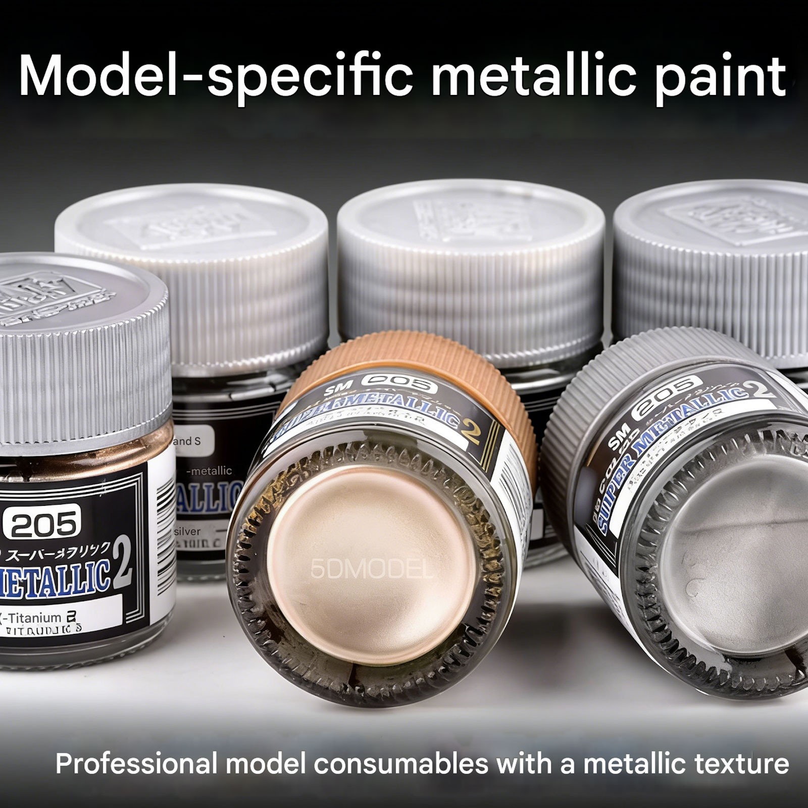 SM201~SM212 Mr.Color Super Metallic Color Model Paint 10ML NEW