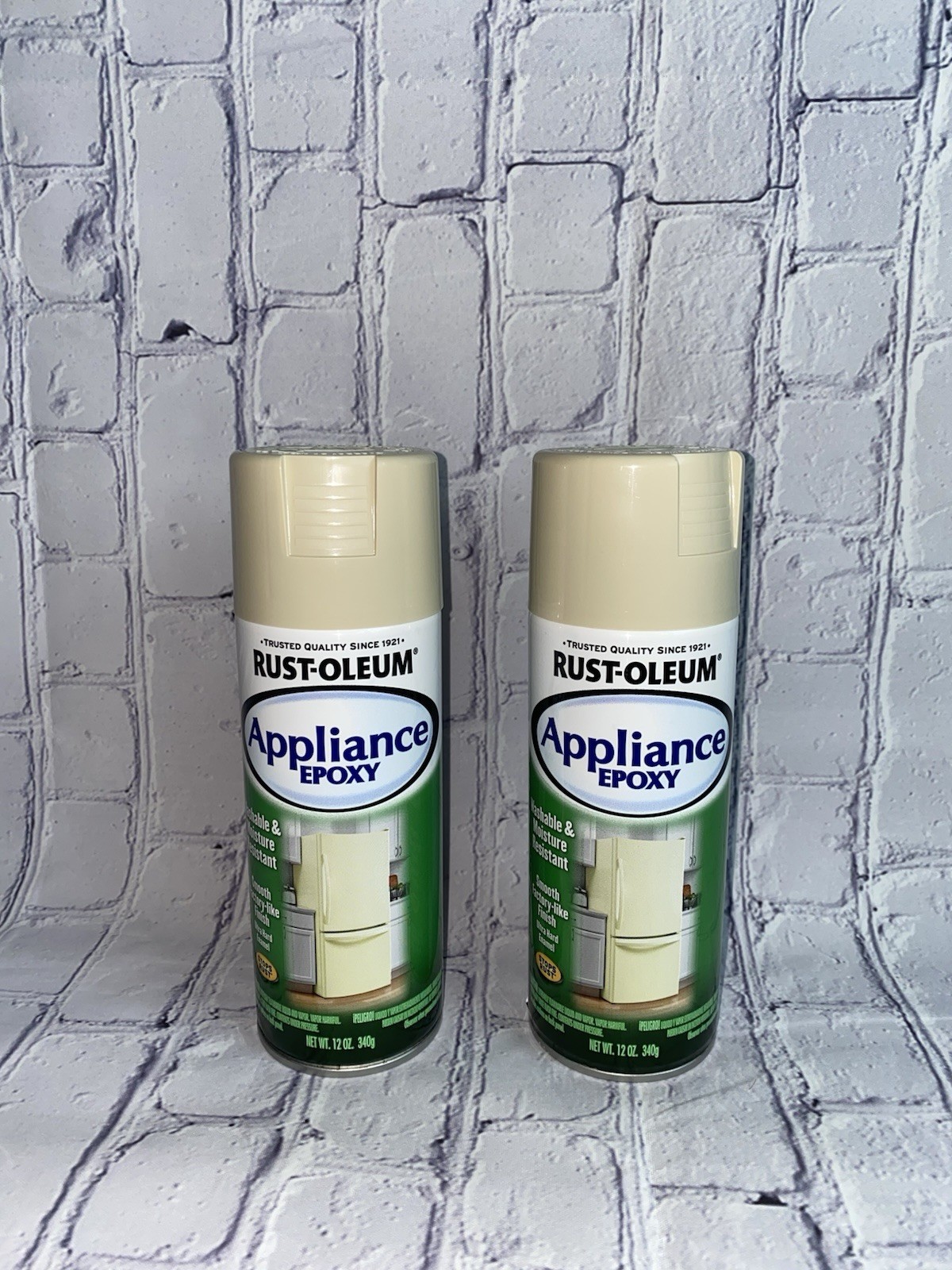 Rust-Oleum Rustoleum Appliance Epoxy Spray Paint 2 Cans New Almond