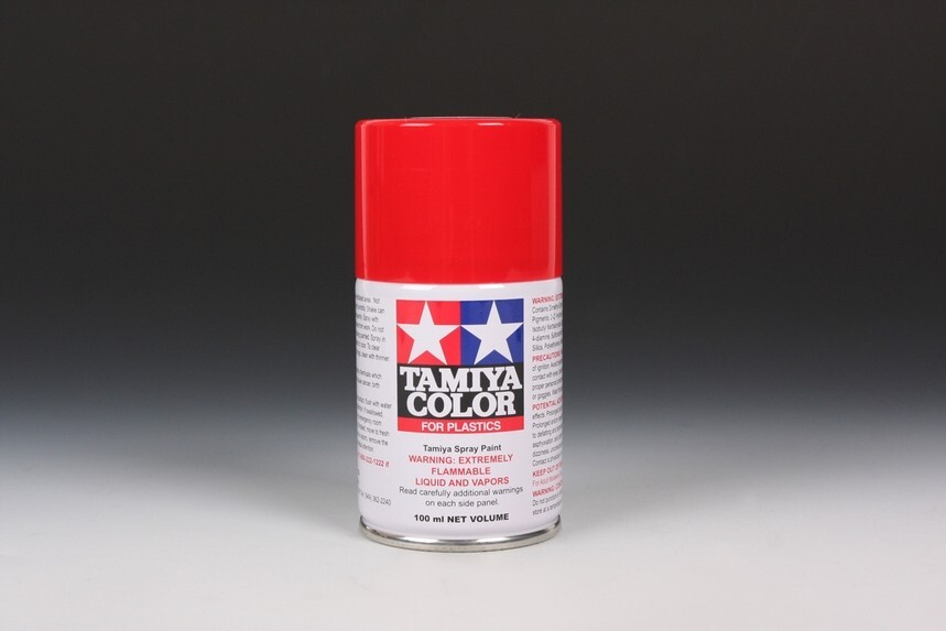 Tamiya Spray Lacquer TS-8 Italian Red