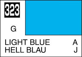 Mr. Hobby Mr. Color Lacquer C323 Gloss Light Blue 10ml C323