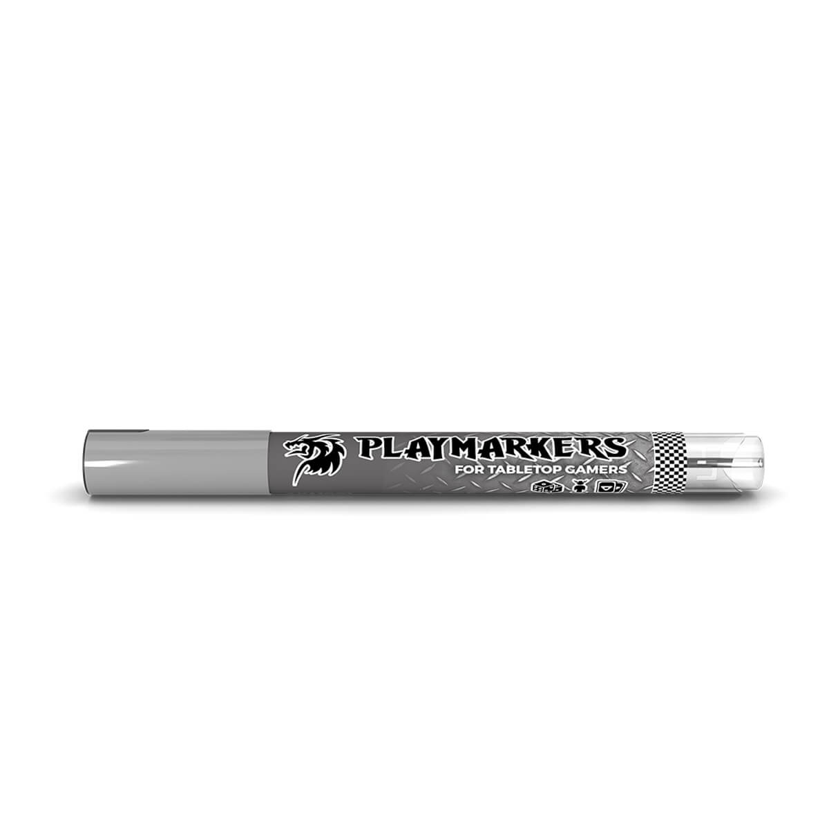 AK Interactive Playmarker Gun Metal Paint Marker AKM001