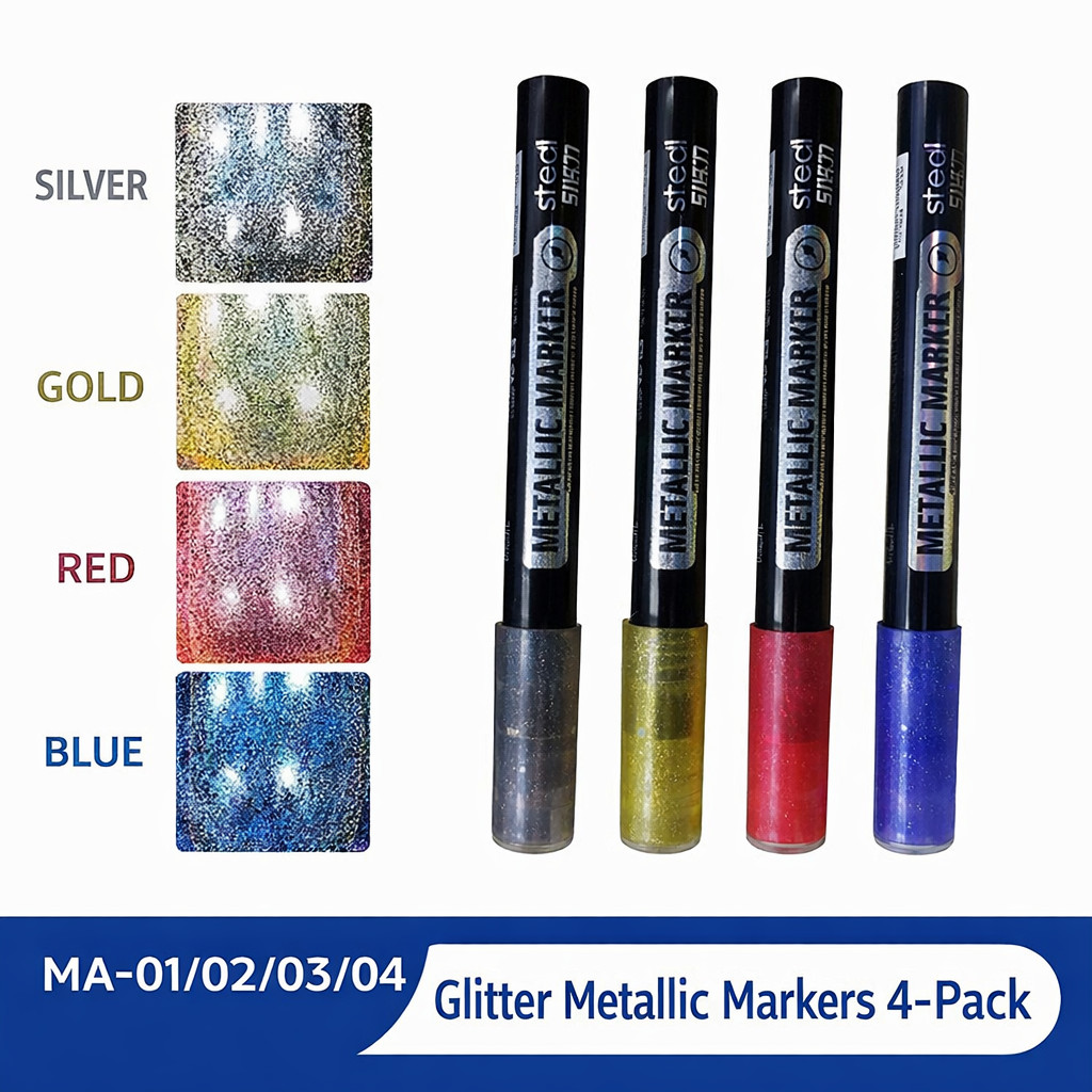 Stedi Laser Marker 4-Color Set Water-based for Plastic Model Shiny Hand Painting