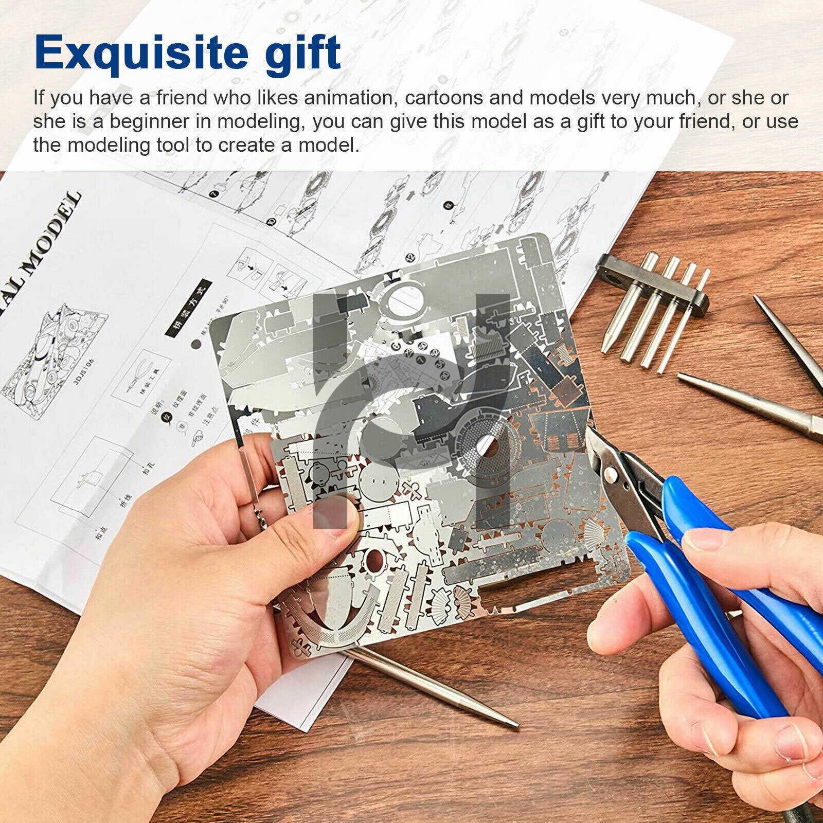 Basic 24pcs Modeler Tool Kit Fit Gundam & Craft Vehicle Model Building