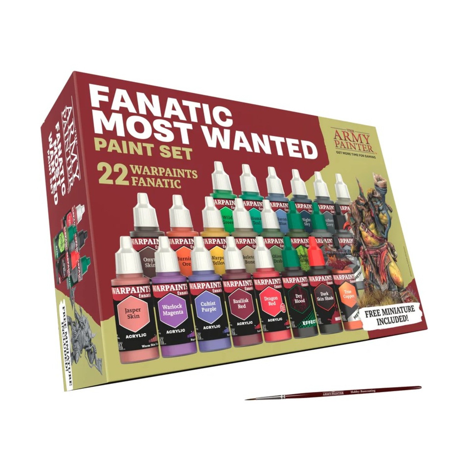 Army Painter Paint Fanatic – Most Wanted Paint Set SW (New)
