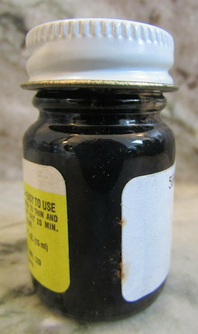 FLOQUIL POLLY S SCALE MODEL and FANTASY COLORS PAINT .5oz .5 OUNCE – NIGHT BLACK
