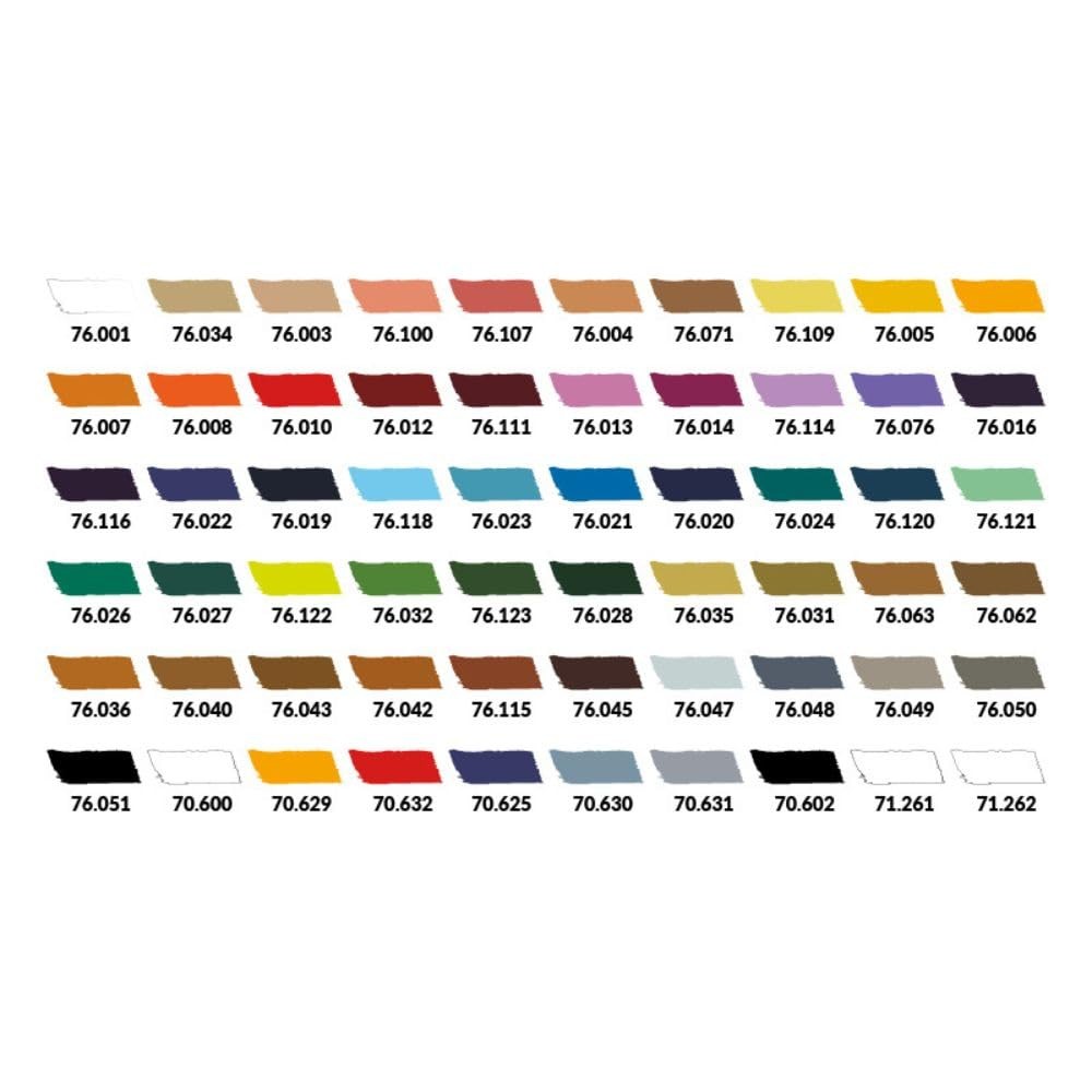 GA Case: Creative Full Collection – Vallejo (Pack of 60)