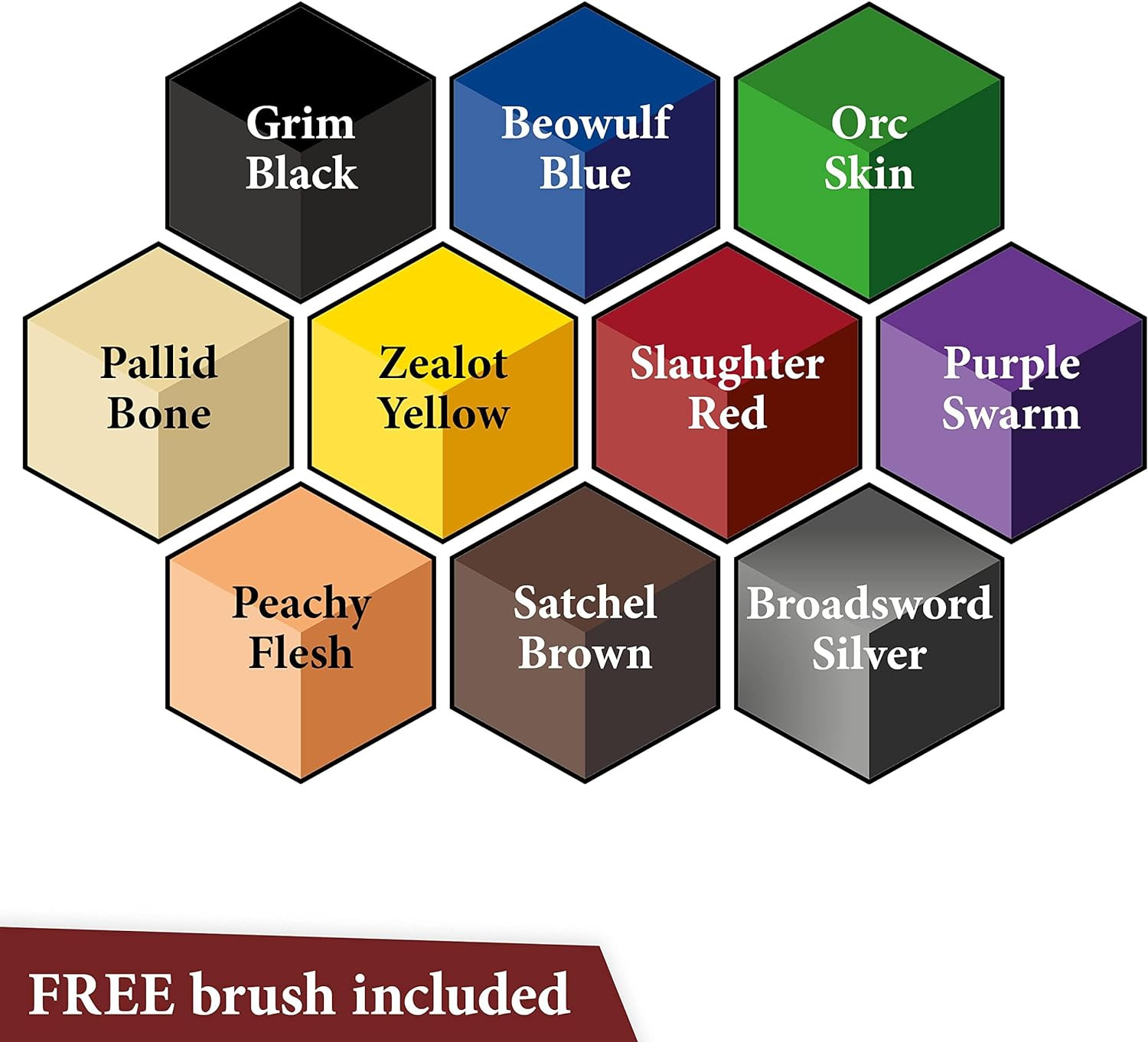 , Speedpaint 2.0 Starter Paint Set, 10 X 18 Ml Acrylic Contrast Paints Incl. 1 B