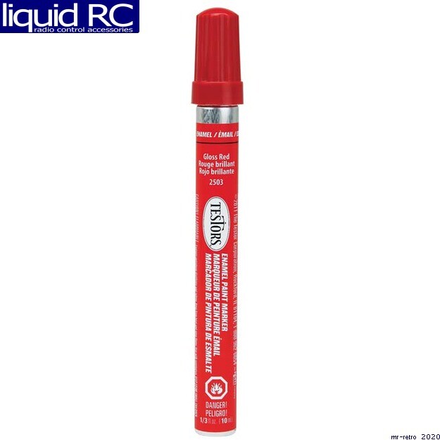 Testors 2503C Enamel Paint Marker Gloss Red