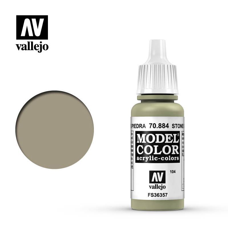Vallejo Model Color 70884 Stone Grey Acrylic Paint