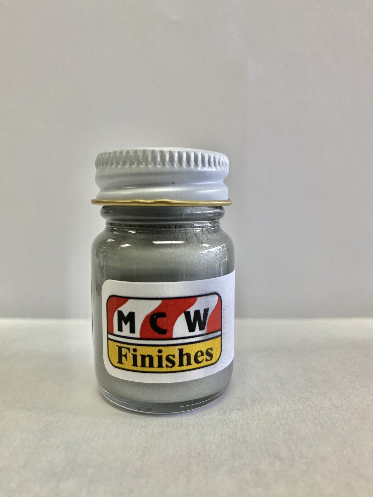 MCW Finishes 10011E Gloss Silver enamel model paint
