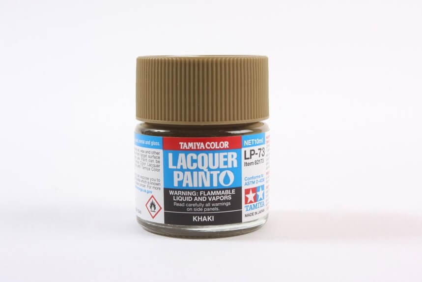 Tamiya Lacquer LP-73 Khaki Paint Jar