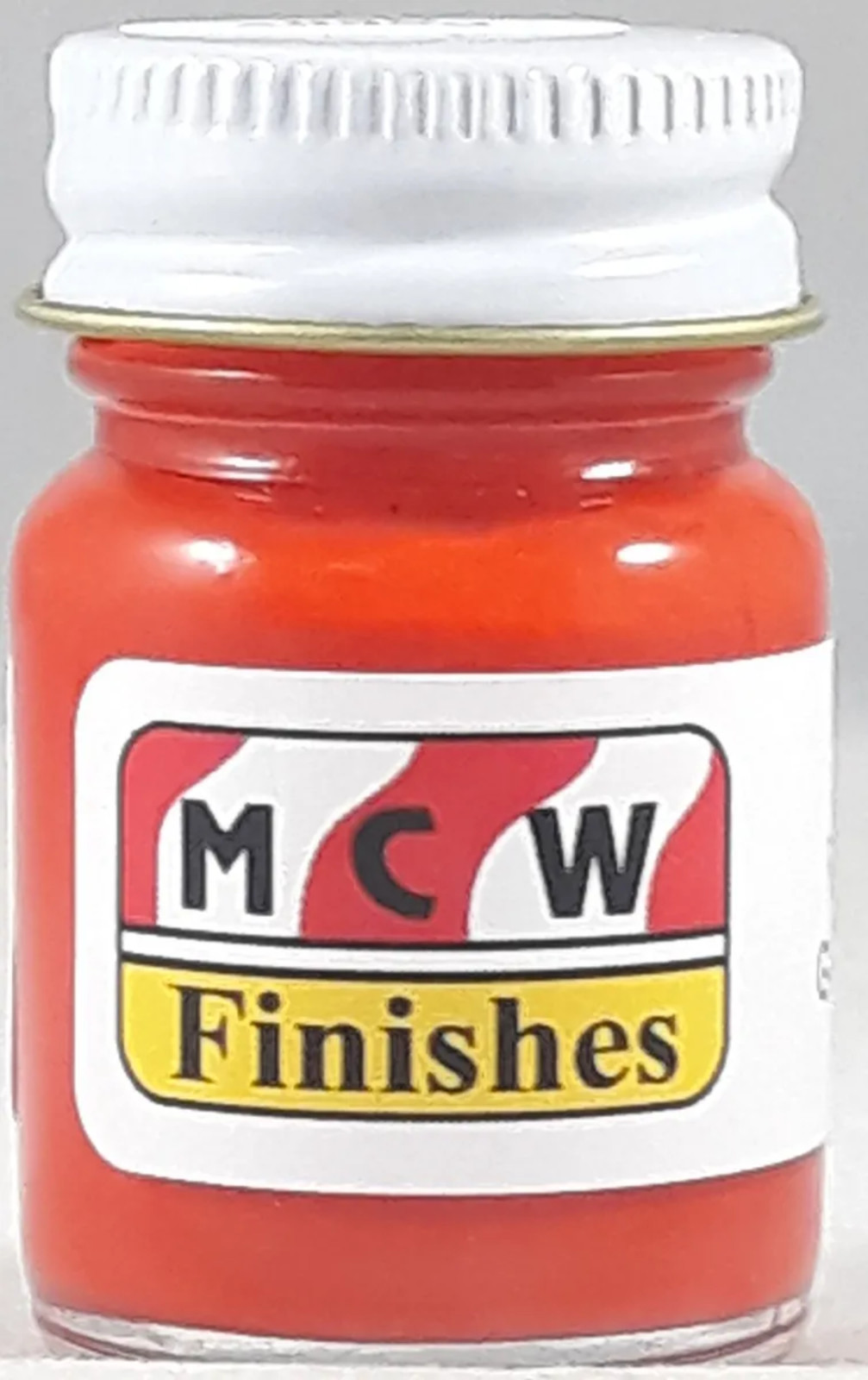 MCW Finishes 6434E Poppy Red Enamel Model Paint for Auto