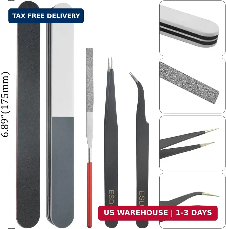 Professional 8 PCS Model Tools Kit Modeler Basic Tools Craft Set Hobby Building