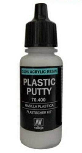Vallejo Plastic Putty 17ml Acrylic Resin 70.400