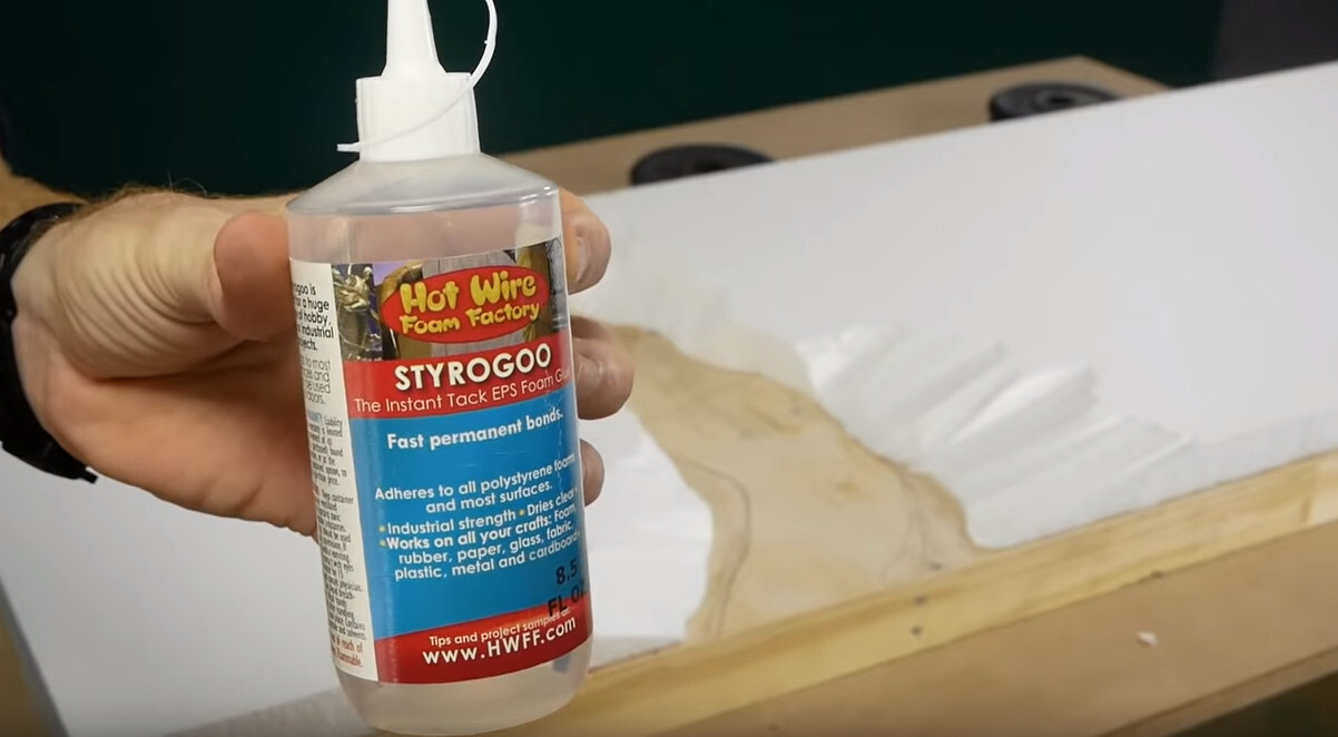 Hot Wire Foam Factory StyroGoo Foam-Safe Adhesive Glue (Clear) #028SG-8.5