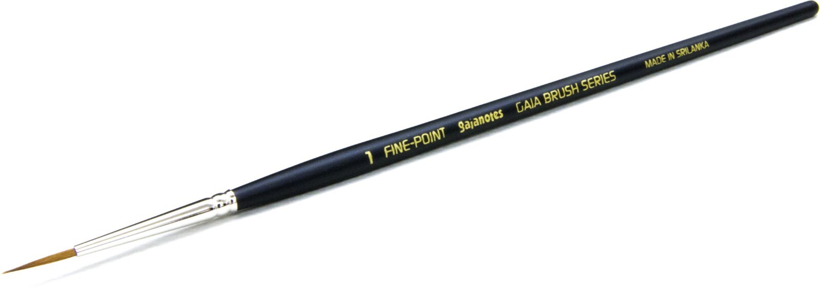 Gaianotes Gaia Brush Series BSL01 #1 Premium Sable Liner Brush 81112