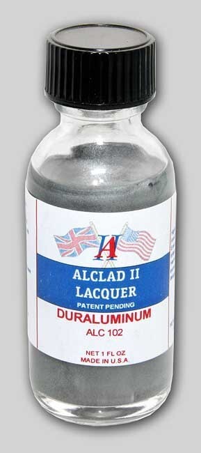 1oz Alclad II Duraluminum Lacquer Paint For Airbrushing
