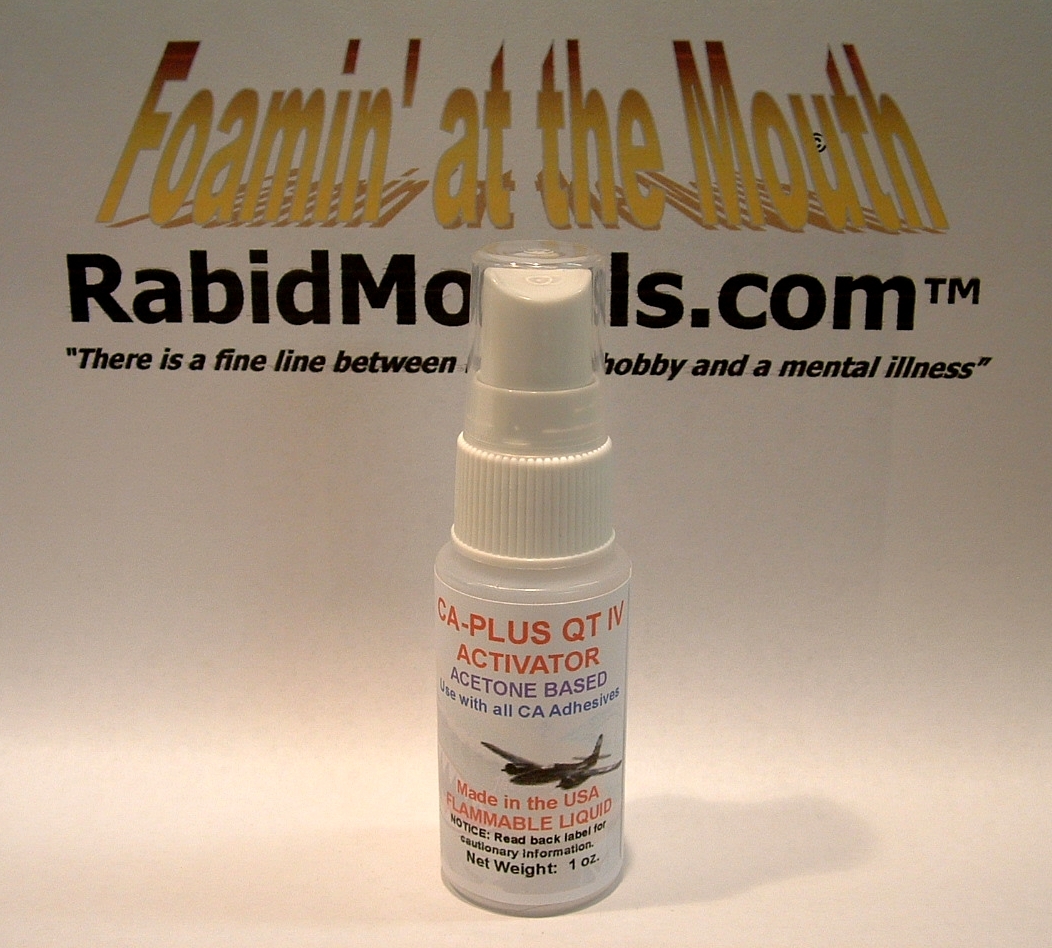 1 ounce Regular Acetone Accelerator/Activator/Kicker spray bottle, for CA glue